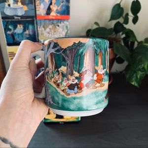 Retired Disney Snow White Ceramic Mug Original Box